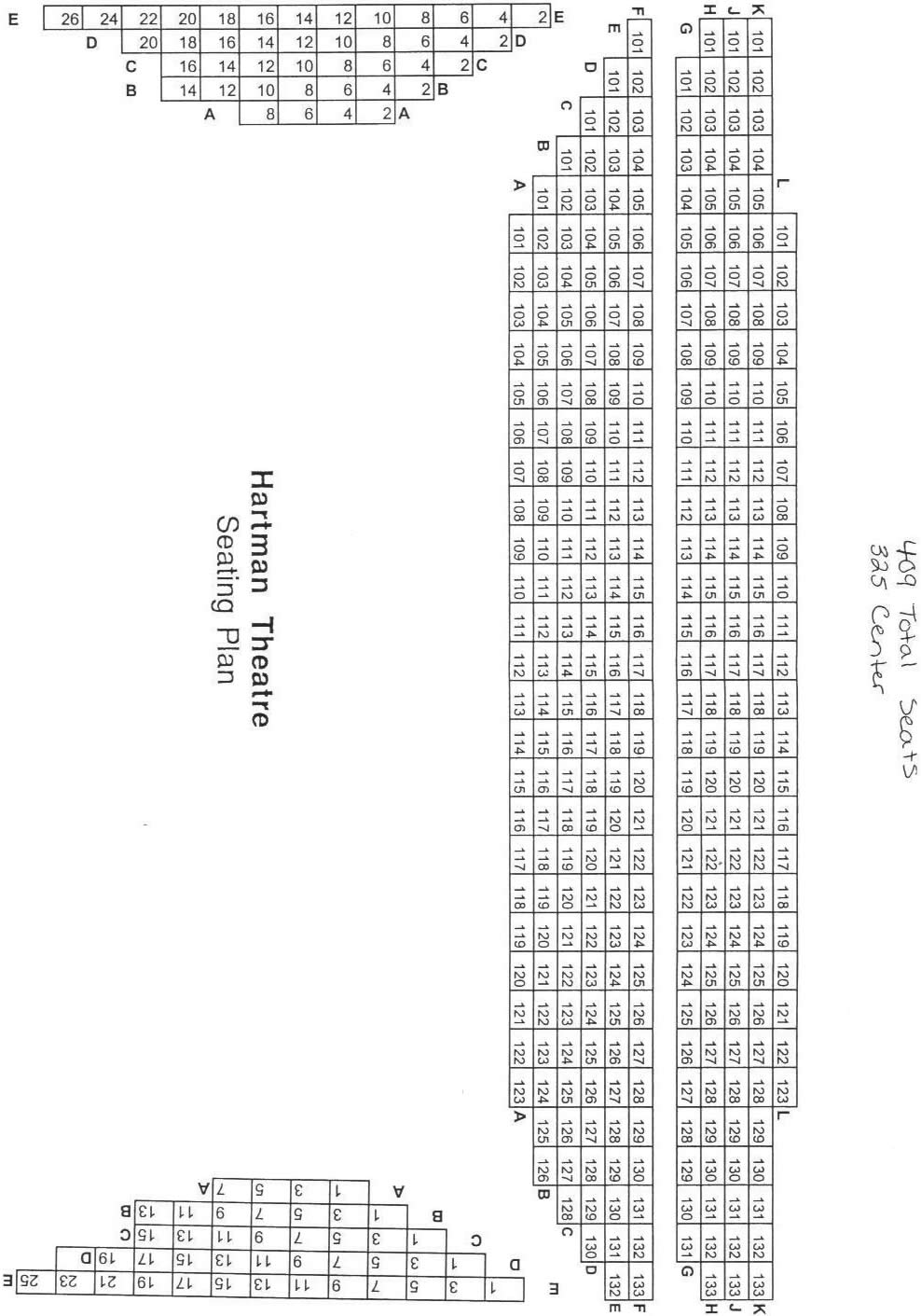Theater Seating Diagram